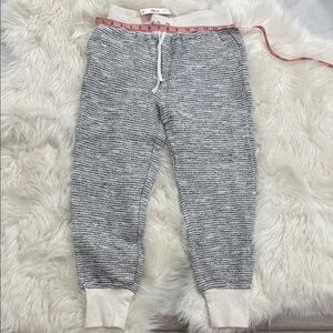 Joe Fresh Gray Marled Knit Jogger Pants